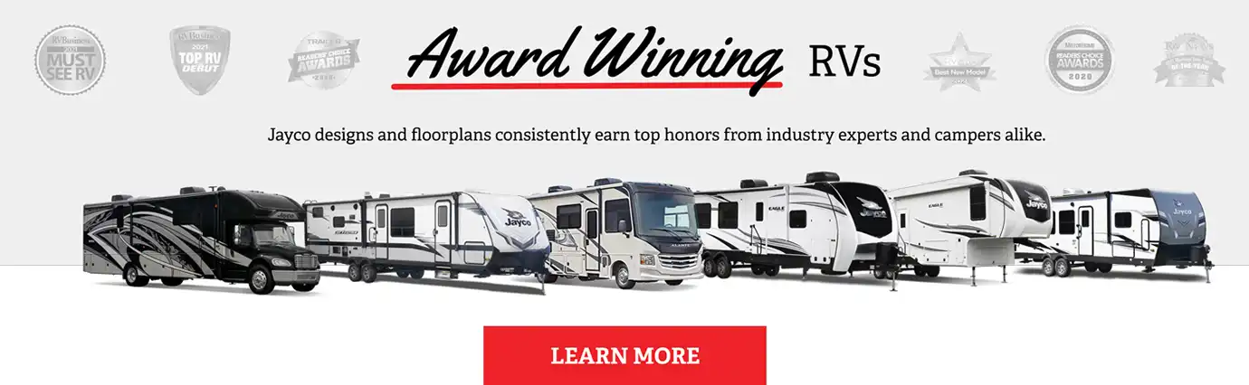 Jayco, award winning RVs