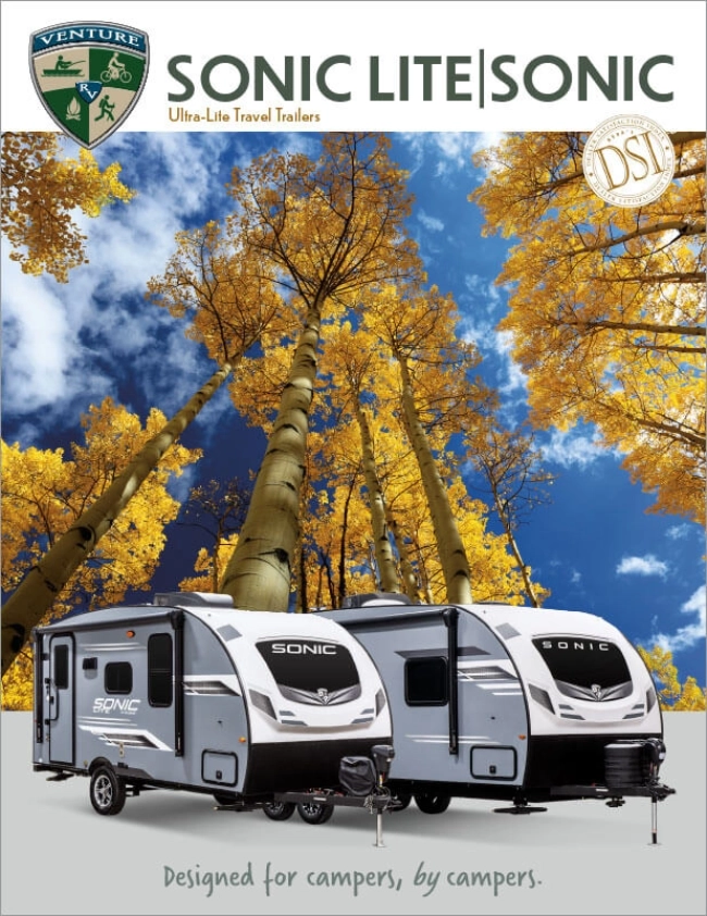 2024-Venture-RV-Sonic-Ultra-Lite-Travel-Trailers-Brochure